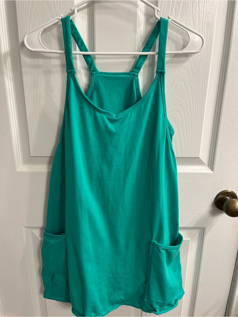 Amazon Kelly Green Pocket Tank Dress